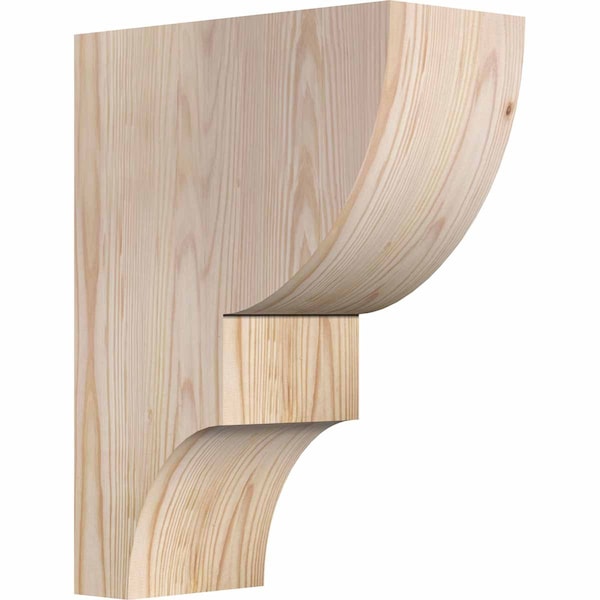 Ekena Millwork Ridgewood Smooth Corbel, Douglas Fir, 5 1/2"W x 12"D x 16"H COR06X12X16RID00SDF - main